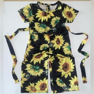 Sunflower romper